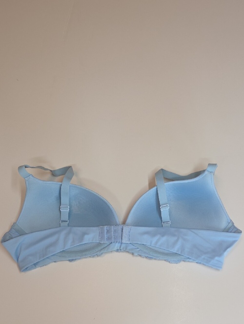 4 Bras in Mauve, Nude, Light Blue, and Pink Polka Dot. All 38B - Picture 7 of 13